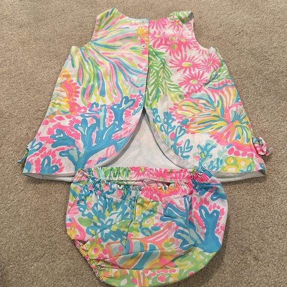 Lilly Pulitzer Colorful Kids Dress Set - Picture 4 of 4